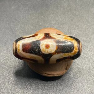 Six-Eyed Dzi Bead